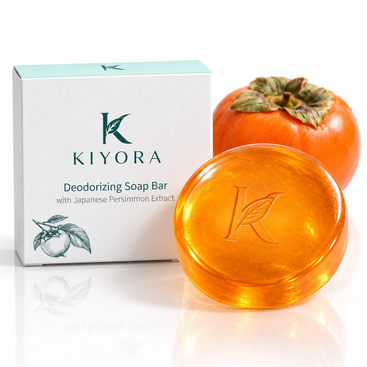Kiyora – Dezodoráló Kaki Szappan